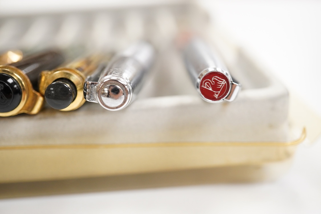 Montblanc and Pelikan fountain pens and associated spares